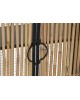 Szafa metalowa z bambusowymi drziami 150 cm