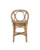 Krzesło rattanowe CADEIRA 56x31 cm