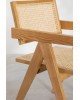 Krzesło z podłokietnikami plecionka Kiemer