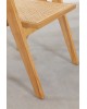 Krzesło z podłokietnikami plecionka Kiemer