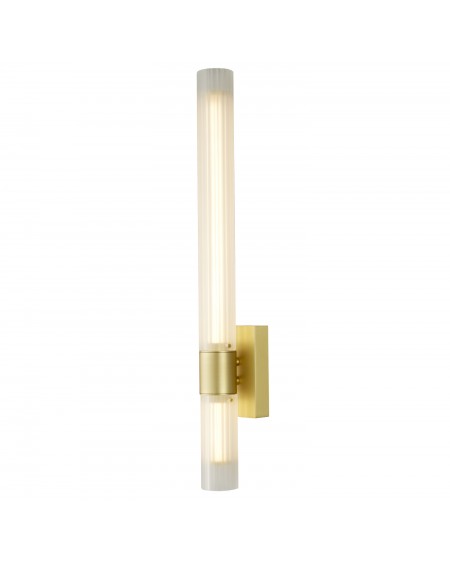 Lampa ścienna SOLO LED biało złota 60 cm