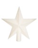 Gwiazda 22 cm na czubek choinki ELLA