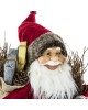 Święty Mikołaj z prezentami 61 cm FIGURKA