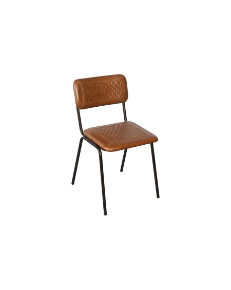 Krzesło skórzane 78x46x52 cm CLASSICO
