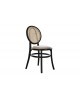 Krzesło Rattanowe KITI-I tapicerowane 89x43x43 Cm