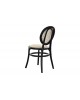 Krzesło Rattanowe KITI-I tapicerowane 89x43x43 Cm