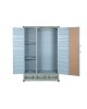 Szafa z lustrem metal sky blue Container 174 cm