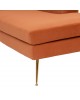 Sofa dwuosobowa aksamitna Amber Boudoir 144 cm