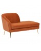 Sofa dwuosobowa aksamitna Amber Boudoir 144 cm