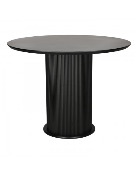 Stół okrągły 100cm czarny Lamello