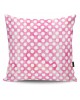 Poduszka dekoracyjna Polka Dots pink