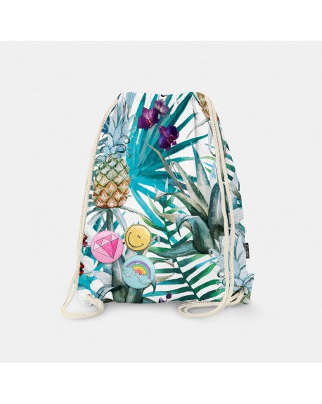 Worek-plecak Exotic Pineapples
