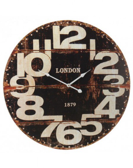 Zegar ścienny LONDON czarny
